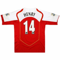 Henry #14 Retro Arsenal Home Jersey 2004/05