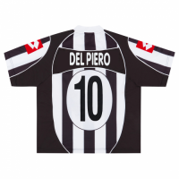 Del Piero #10 Juventus Retro Home Jersey 2002/03