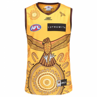 Men's Hawthorn Hawks AFL Indigenous Guernsey 2023