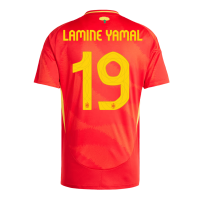 [Super Replica] LAMINE YAMAL #19 Spain Home Jersey Euro 2024