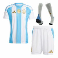 [Super Replica] Argentina Home Whole Kit Copa America 2024