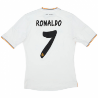 RONALDO #7 Retro Real Madrid Home Jersey 2013/14