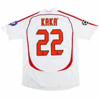 KAKA' #22 Retro AC Milan UCL Final Away Jersey 2006/07