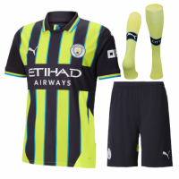 Manchester City Away Full Jersey Kit 2024/25