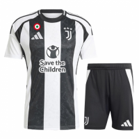 Juventus Home Save Children Jersey Kit 2024/25