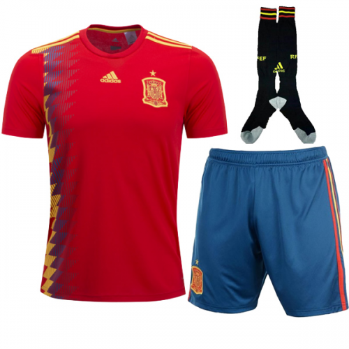 spain soccer uniform