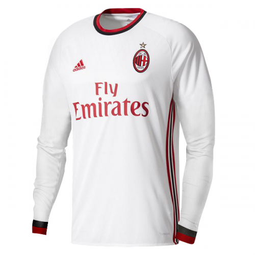 ac milan long sleeve jersey