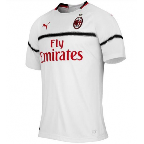 ac milan white jersey