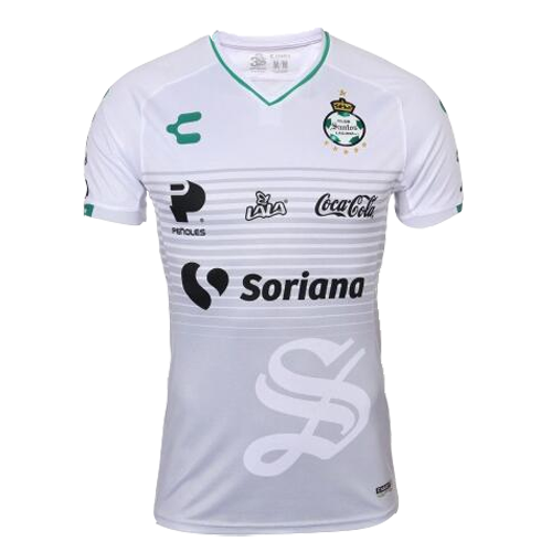 18-19 Santos Laguna Third Away White Soccer Jerseys Shirt ...