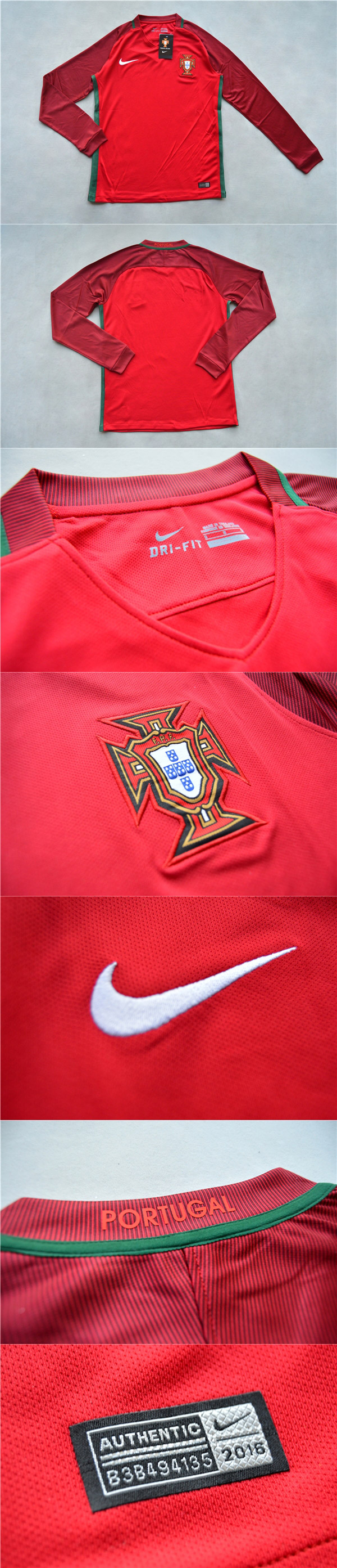 portugal jersey long sleeve