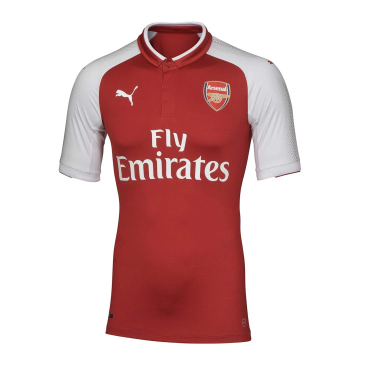 arsenal current jersey