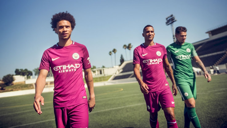 man city away kit 2018