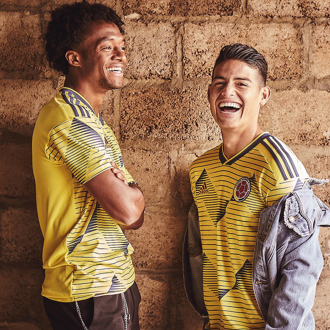 2019 Colombia Home Yellow Soccer Jerseys Shirt Cheap Soccer