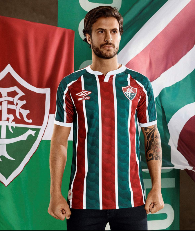 20/21 Fluminense FC Home Green&Red Soccer Jerseys Shirt ...